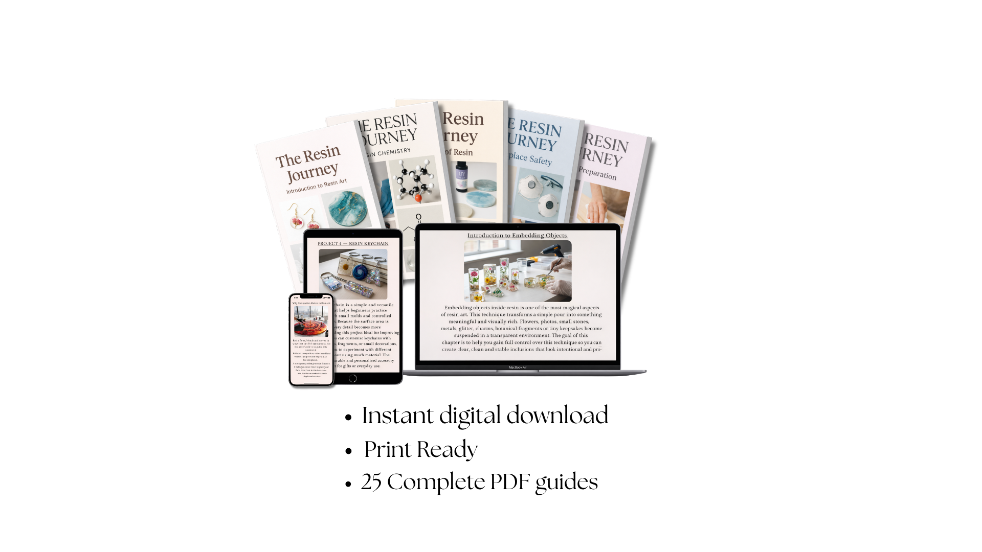 Resin Art Mastery – 25 Step-by-Step Guides