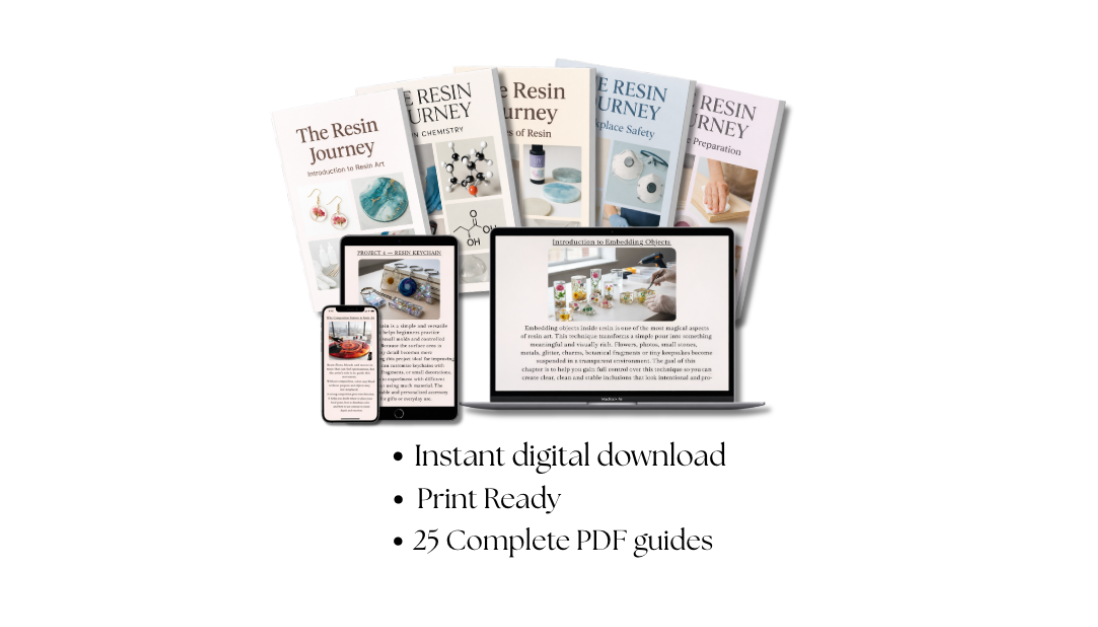 Resin Art Mastery – 25 Step-by-Step Guides